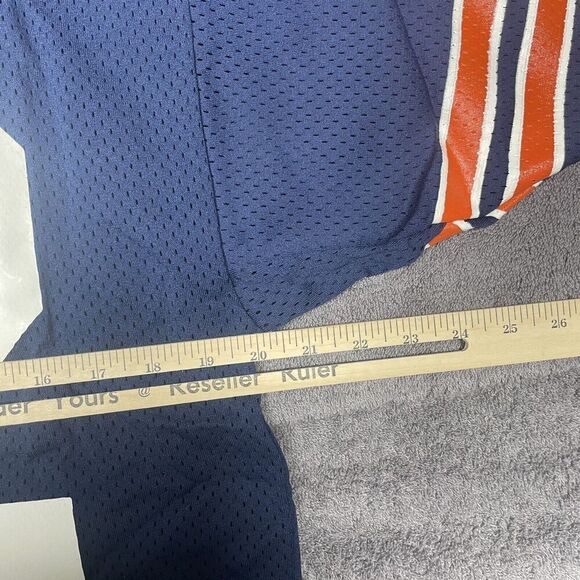 Vintage 80s Sand Knit William Perry Chicago Bears Jersey #72 L 1985 Da Fridge - Picture 7 of 9